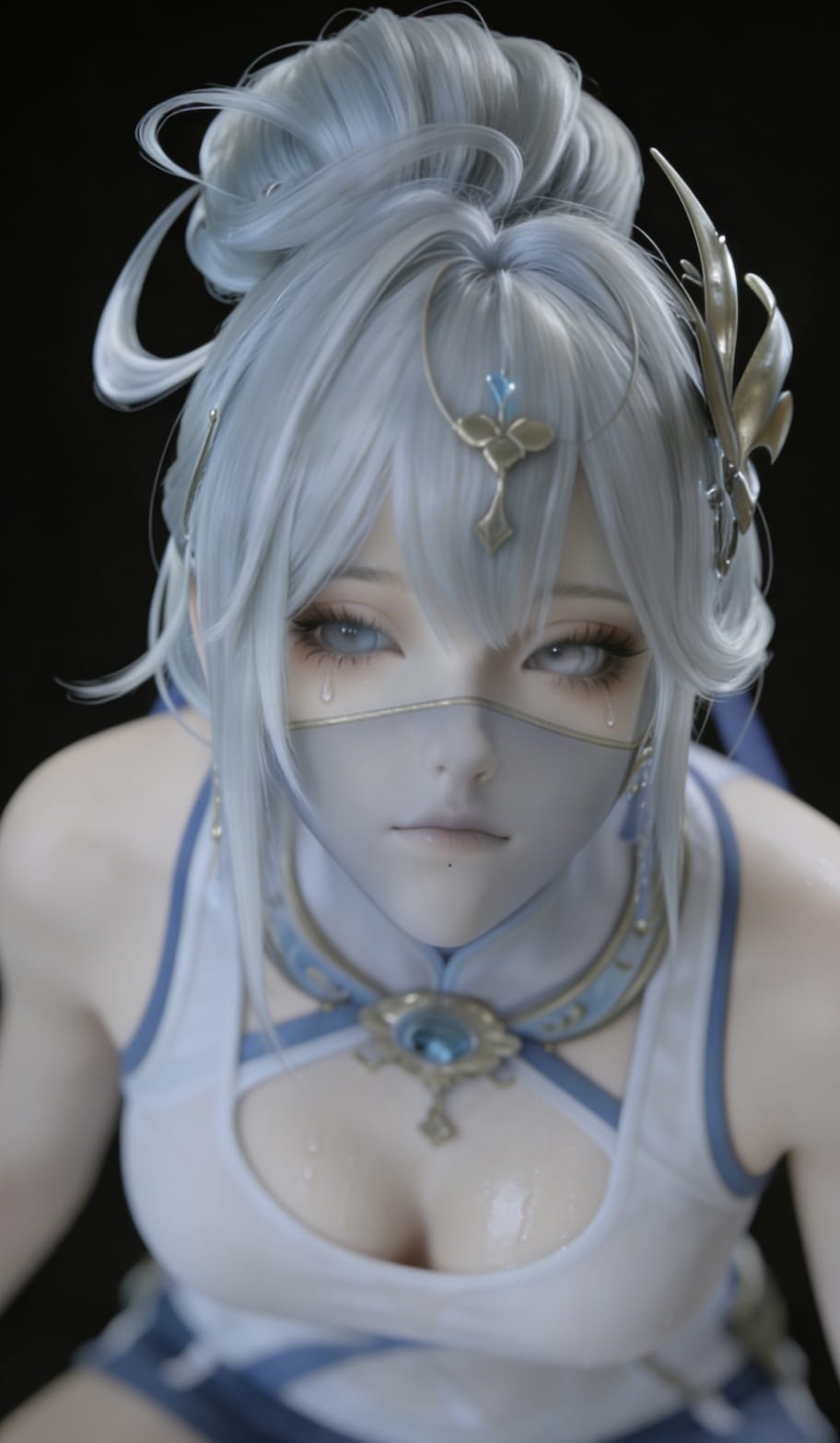 伽罗太华脸红翻白射箭二次元图_4