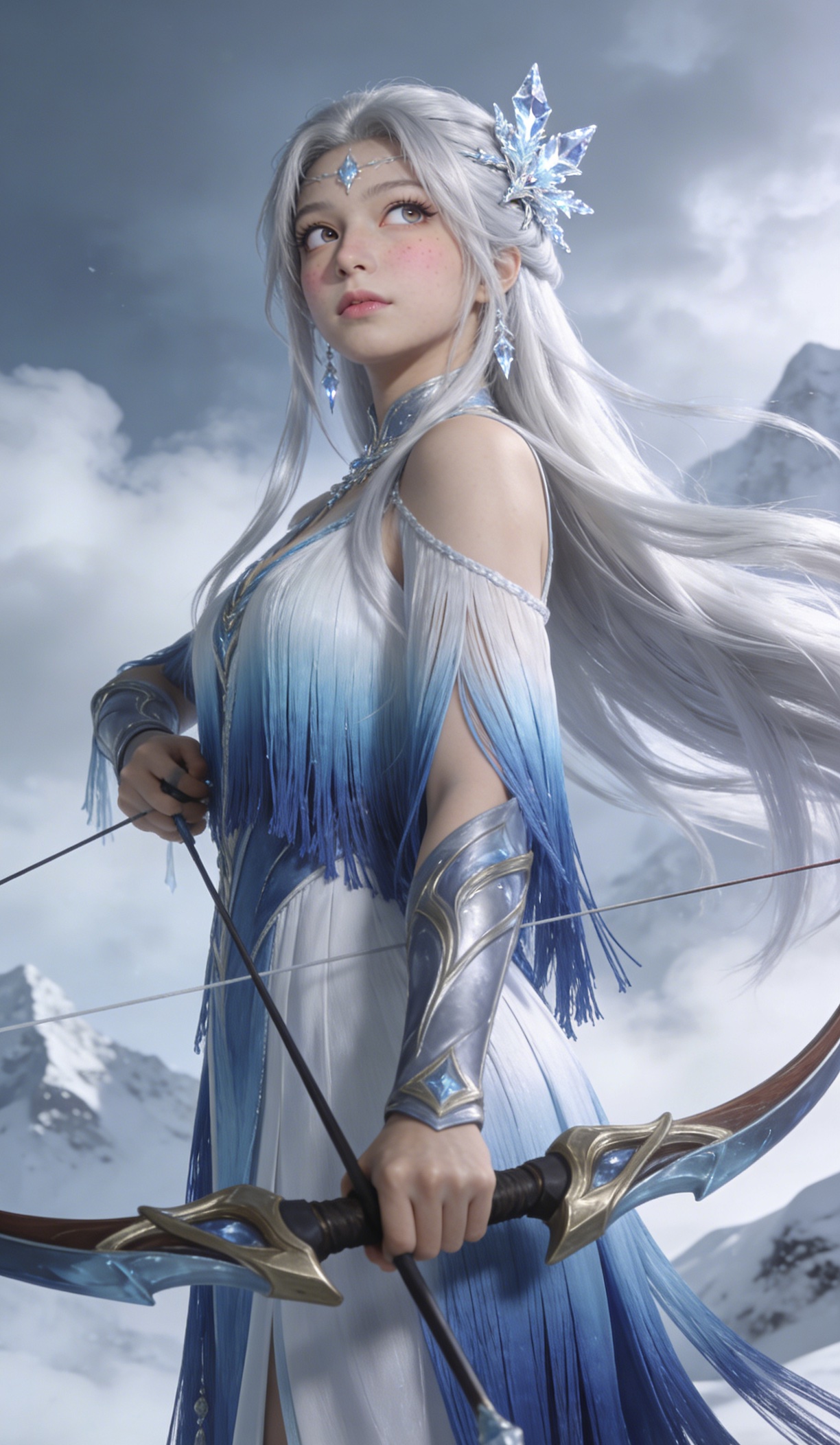 伽罗太华脸红翻白射箭二次元图_3