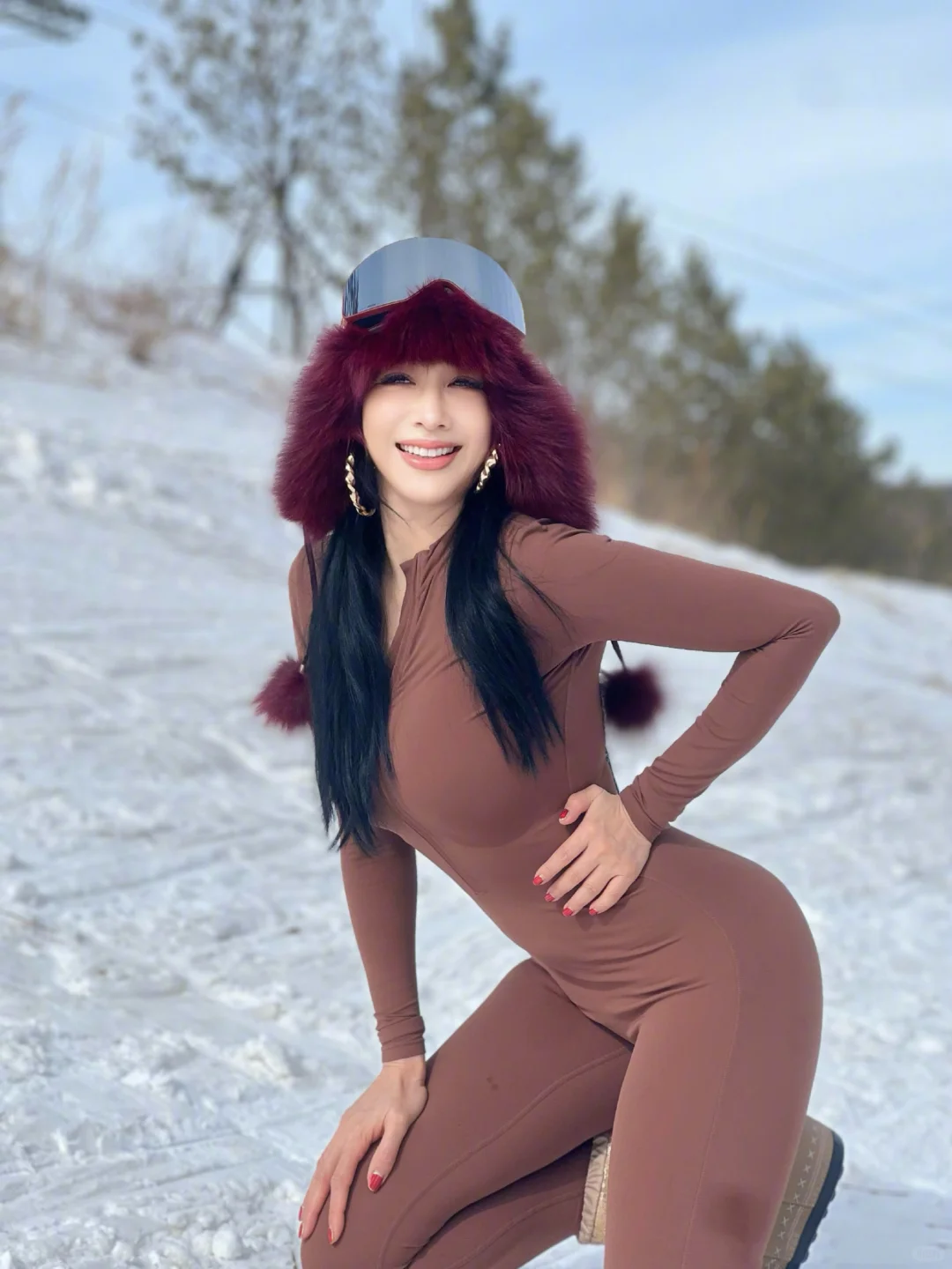 钟丽缇穿瑜伽裤绝对的天花板堪称女性大腿中间一张嘴_3