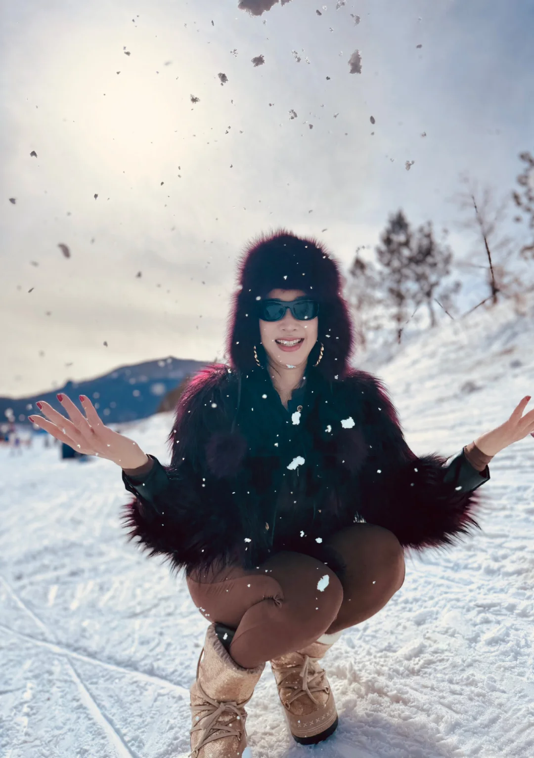 钟丽缇穿瑜伽裤绝对的天花板堪称女性大腿中间一张嘴_5